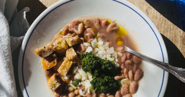 A Bowl of Beans and Greens So Good